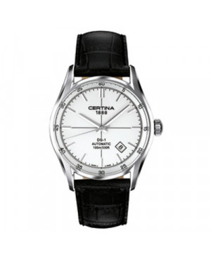 Szwajcarski, klasyczny zegarek męski Certina DS-1 Index C006.407.16.031.00 (C0064071603100)