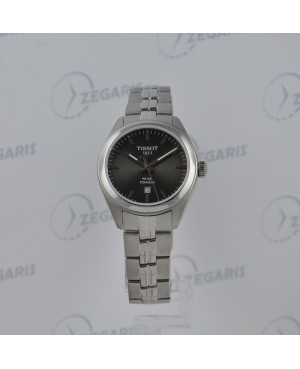 Szwajcarski zegarek damski TISSOT PR 100 Lady Titanium T101.210.44.061.00 (T1012104406100) tytanowy