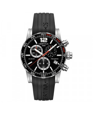 Szwajcarski, sportowy zegarek męski Certina DS Sport Chronograph 1/10 sec C027.417.17.057.02 (C0274171705702)