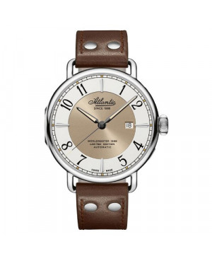 Klasyczny zegarek męski Atlantic Worldmaster 130th Anniversary Limited Edition 57750.41.25B (577504125B)