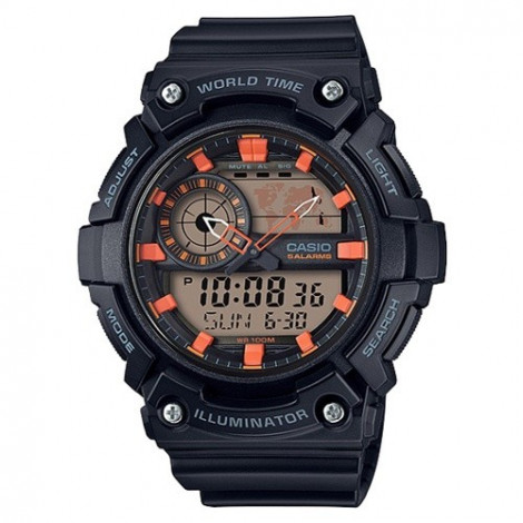 Sportowy zegarek męski Casio Collection AEQ-200W-1A2VEF (AEQ200W1A2VEF)