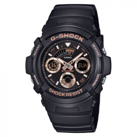 Sportowy zegarek męski Casio G-Shock AW-591GBX-1A4ER (AW591GBX1A4ER)