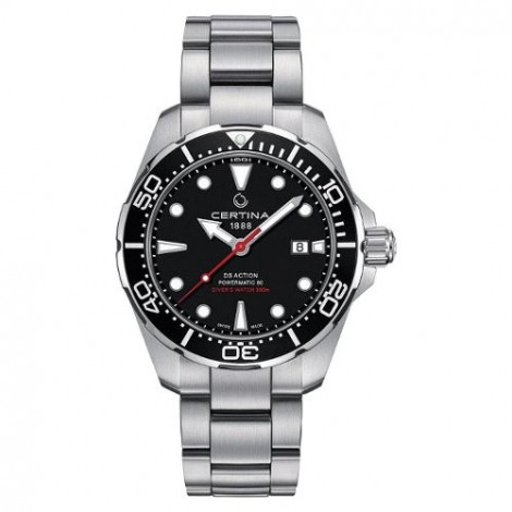 Szwajcarski zegarek męski do nurkowania CERTINA DS Action Diver Powermatic 80 C032.407.11.051.00 (C0324071105100)