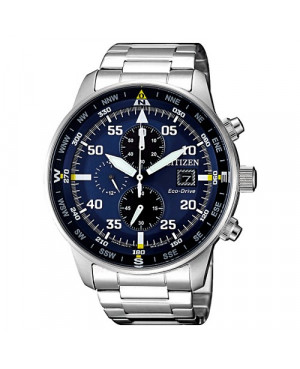 Sportowy zegarek męski Citizen Eco-Drive Chrono CA0690-88L (CA069088L)