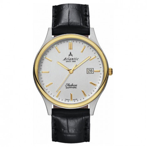Klasyczny zegarek męski Atlantic Seabase 60342.43.21 (603424321)