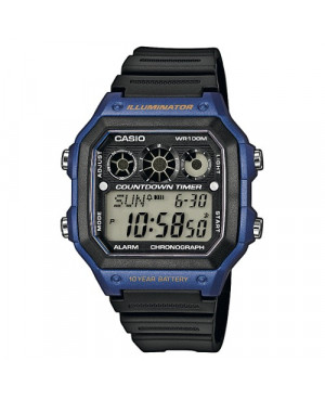 Sportowy zegarek męski Casio Collection AE-1300WH-2AVEF (AE1300WH2AVEF)