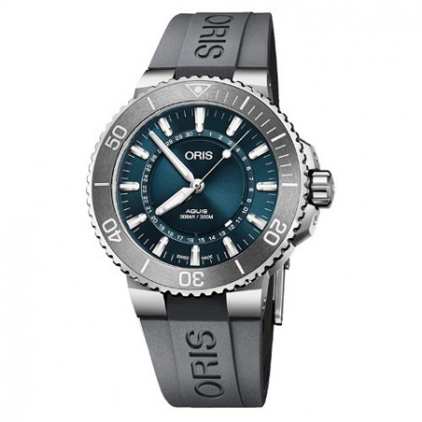 Szwajcarski zegarek męski do nurkowania ORIS Aquis Source of Life Limited Edition 01 733 7730 4125