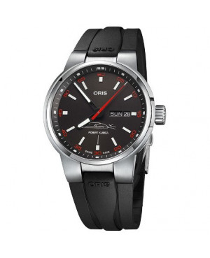 Szwajcarski, sportowy zegarek męski ORIS Williams Day Date Robert Kubica Limited Edition