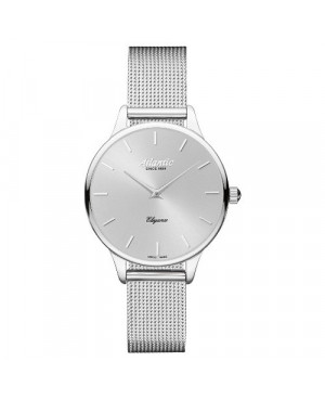 Szwajcarski, klasyczny zegarek damski szwajcarski ATLANTIC Elegance 29038.41.21MB (290384121MB)