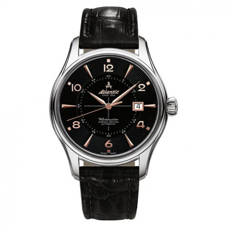 Klasyczny zegarek męski szwajcarski ATLANTIC Worldmaster 1888 Automatic 52752.41.65R (527524165R)