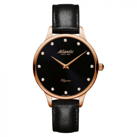 Klasyczny zegarek damski ATLANTIC Elegance 29038.44.67L (290384467L)
