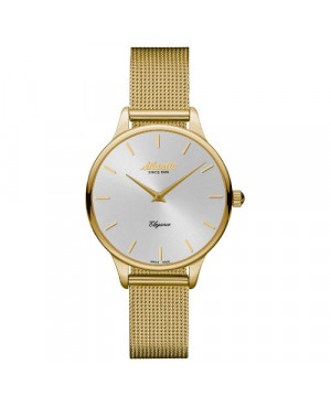 Szwajcarski, klasyczny zegarek damski ATLANTIC Elegance 29038.45.21MB (290384521MB)