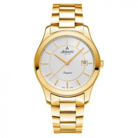 Klasyczny zegarek męski szwajcarski ATLANTIC Seapair 60335.45.21 (603354521)