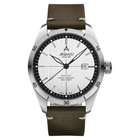 Klasyczny zegarek męski ATLANTIC Seaflight 70351.41.21 (703514121)