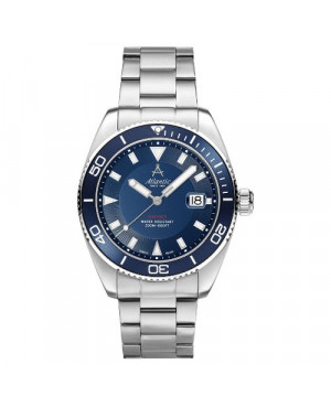 Szwajcarski, sportowy zegarek męski szwajcarski ATLANTIC Mariner 80376.41.51 (803764151)