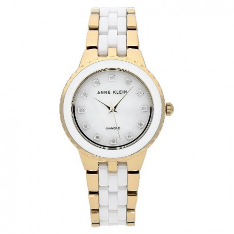 Zegarek damski, fashion, ANNE KLEIN Ceramic AK/2712WTGB (AK2712WTGB)