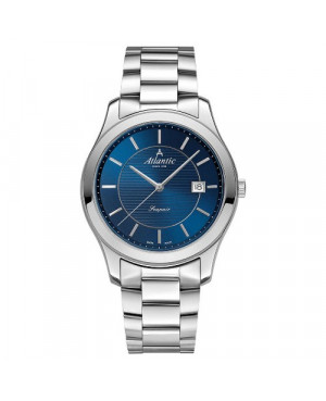 Klasyczny zegarek męski szwajcarski ATLANTIC Seapair 60335.41.51 (603354151)