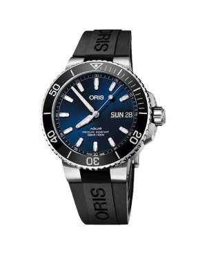 Szwajcarski zegarek męski do nurkowania ORIS Aquis Big Day Date 01 752 7733 4135 07 4 24 64EB
