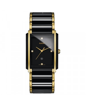 Szwajcarski, elegancki zegarek męski RADO Integral Diamonds R20204712