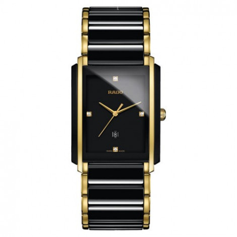 Szwajcarski, elegancki zegarek męski RADO Integral Diamonds R20204712