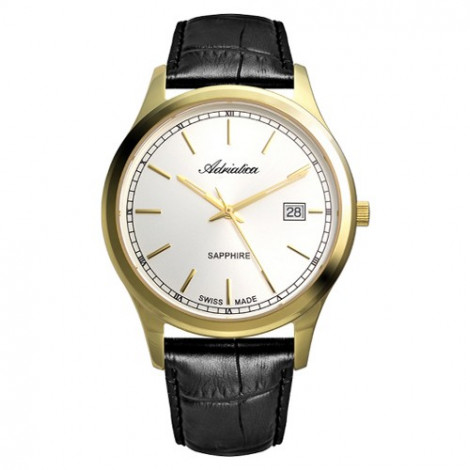 Szwajcarski, klasyczny zegarek męski ADRIATICA A8258.1213Q (A82581213Q).
