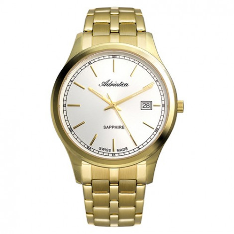 Szwajcarski,elegancki zegarek męski ADRIATICA A8258.1113Q (A82581113Q)