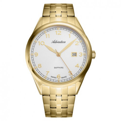 Szwajcarski, klasyczny zegarek męski ADRIATICA A8260.1123Q (A82601123Q)