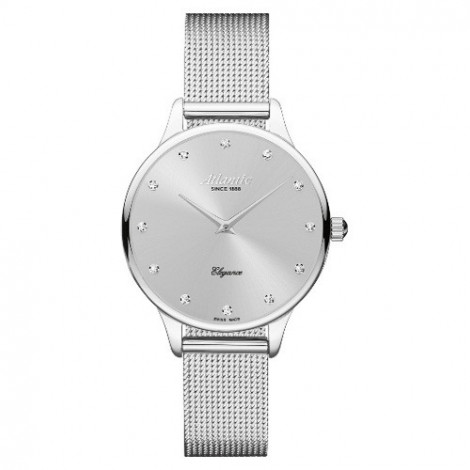Klasyczny zegarek damski ATLANTIC Elegance 29038.41.27MB (290384127MB)