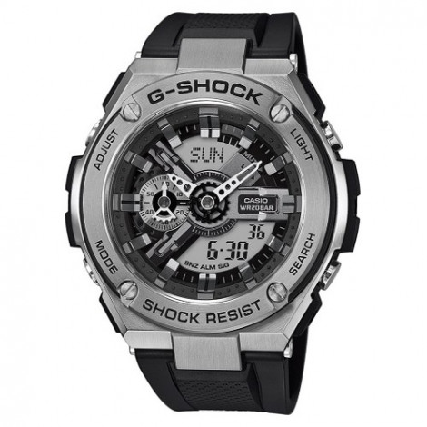 CASIO GST-410-1AER Sportowy zegarek męski Casio G-Shock G-Steel