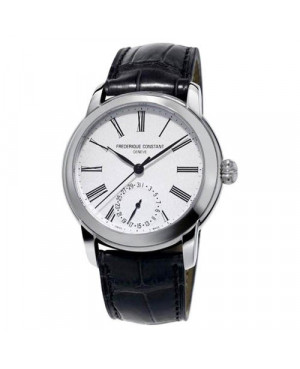 Szwajcarski,klasyczny zegarek męski szwajcarski FREDERIQUE CONSTANT SLIMLINE Classic Manufacture FC-710MS4H6 (FC710MS4H6)