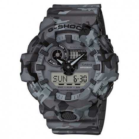 Sportowy zegarek męski Casio G-Shock GA-700CM-8AER (GA700CM8AER)