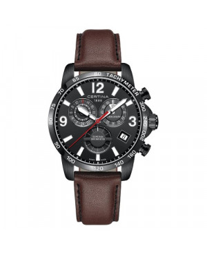 Szwajcarski, sportowy zegarek męski Certina DS Podium Chronograph GMT C034.654.36.057.00 (C0346543605700)