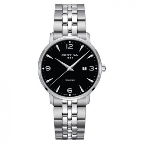 Szwajcarski, klasyczny zegarek męski CERTINA DS Caimano Gent C035.410.11.057.00 (C0354101105700)