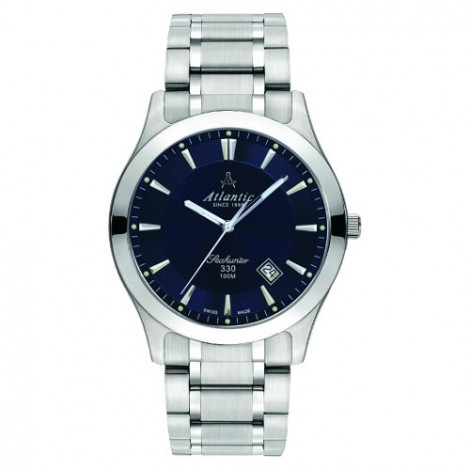 Klasyczny zegarek męski Atlantic Seahunter 71365.41.51 (713654151)
