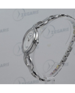 Szwajcarski, elegancki zegarek damski TISSOT FLAMINGO II DIAMONDS T094.210.11.116.00 (T0942101111600) z diamentami