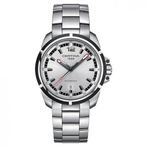 Szwajcarski, sportowy zegarek męski CERTINA DS Furious C011.410.21.037.00 (C0114102103700)