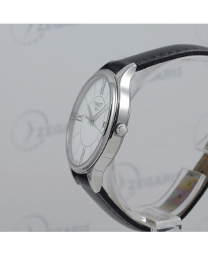 Szwajcarski, klasyczny zegarek damski TISSOT BELLA ORA ROUND T103.210.16.018.00 (T1032101601800) kwarcowy na baterię