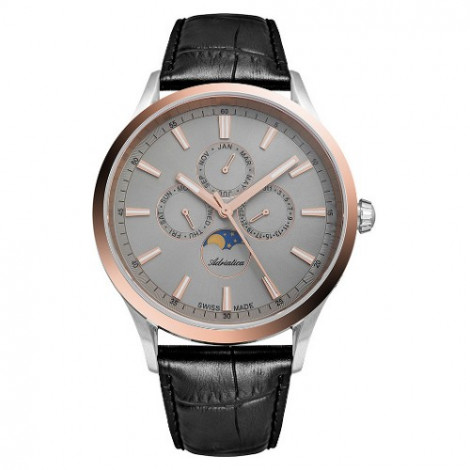Szwajcarski, elegancki zegarek męski ADRIATICA A8280.R217QF (A8280R217QF)