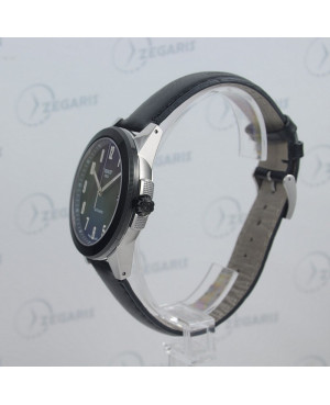 Szwajcarski, klasyczny zegarek męski TISSOT  T098.407.26.052.00 (T0984072605200) z szafirowym szkłem transparentny dekiel