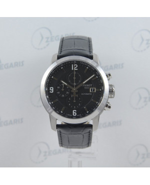Szwajcarski, sportowy zegarek męski Tissot PRC 200 T055.427.16.057.00 (T0554271605700) z czarna tarczą