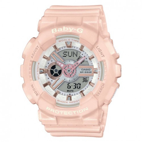 Sportowy zegarek damski CASIO BABY-G BA-110RG-4AER (BA110RG4AER)