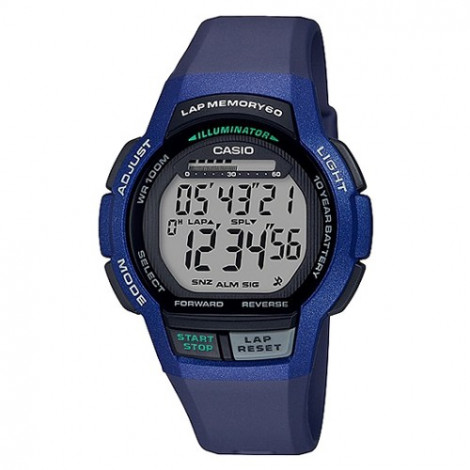 Sportowy zegarek męski Casio Collection WS-1000H-2AVEF (WS1000H2AVEF)