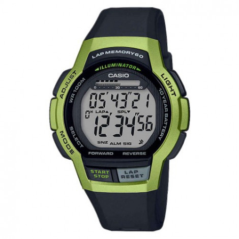 Sportowy zegarek męski Casio Collection WS-1000H-3AVEF (WS1000H3AVEF)