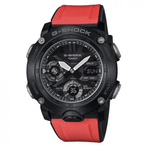 CASIO GA-2000E-4ER Sportowy męski zegarek Casio G-SHOCK