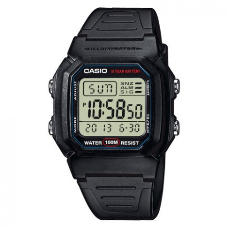 Sportowy zegarek męski Casio Collection W-800H-1AVES (W800H1AVES)