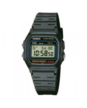 Sportowy zegarek męski Casio Collection W-59-1VQES (W591VQES)
