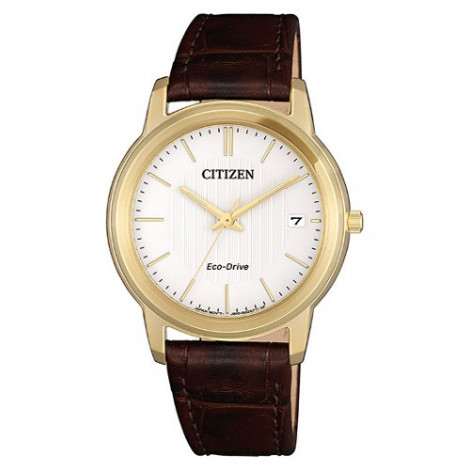 Klasyczny zegarek damski Citizen Eco-Drive Lether FE6012-11A (FE601211A)