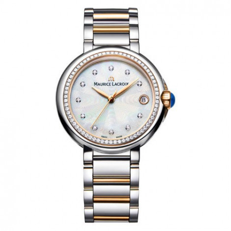 Szwajcarski klasyczny zegarek damski MAURICE LACROIX Fiaba Date 32mm FA1004-PVP23-170-1 (FA1004PVP231701)