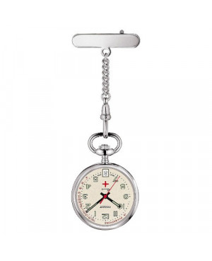 Szwajcarski, klasyczny, kieszonkowy zegarek damski TISSOT PENDANTS Infirmieres T81.7.221.92 (T81722192)