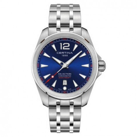 Szwajcarski, sportowy zegarek męski Certina DS Action Fixed Bezel C032.851.11.047.00 (C0328511104700)